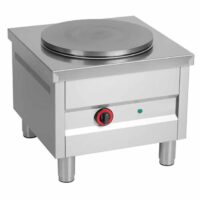Réchaud électrique professionnel, 1 plaque XL, TRI 400 V, 5 kW