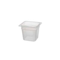Bac en polypropylène GN 1/6 176 x 162 mm