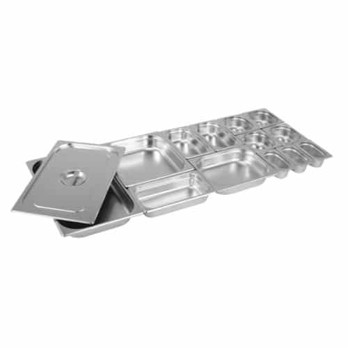 Bac gastronorme inox, 1/1 GN, 530 x 325 mm
