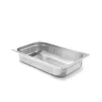 Bac gastronorme inox GN1/1 perforé profondeur 100 mm