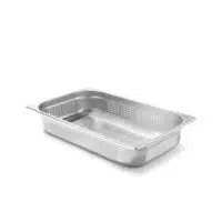 Bac gastronorme inox GN1/1 perforé profondeur 40 mm