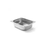 Bac gastronorme inox GN1/2 325 x 265 mm profondeur 100 mm