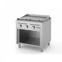 Barbecue à gaz série 750 L 800 mm sur placard