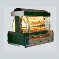 Rôtissoire professionnelle à balancelle vert