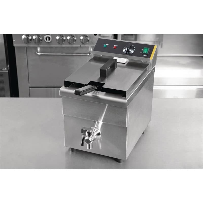 Friteuse induction cuve simple 3 kW – Image 9