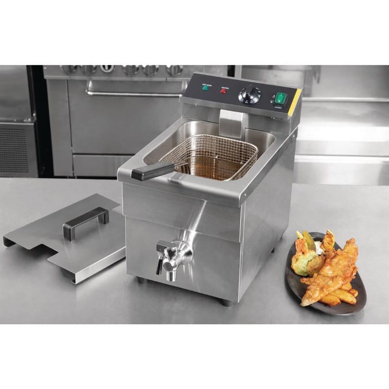 Friteuse induction cuve simple 3 kW – Image 3