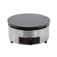 Crêpière électrique, en inox, 3,6 Kw
