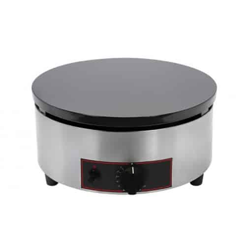 Crêpière électrique, en inox, 3,6 Kw