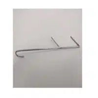 Crochet à saumon V2, inox, pour fumoir