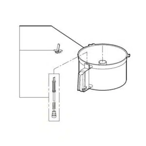 Cuve pour Blixer 5 A Plus