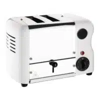 Grille-pain 2 fentes blanc