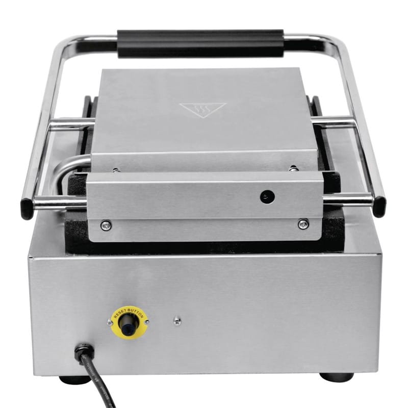 Gril de contact simple bistro rainuré / rainuré 1.5 kW – Image 3