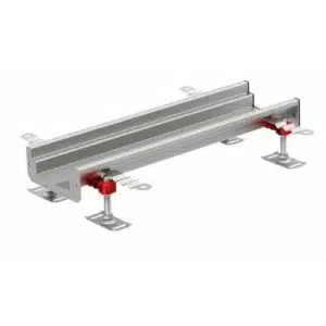 Elément droit pour caniveau Modul 125 sans pente profondeur 50 mm longueur 1000 mm