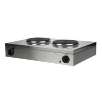Plaque de cuisson double