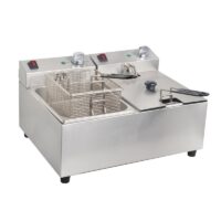 Friteuse double 2x5 L