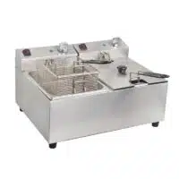 Friteuse double 2x5 L