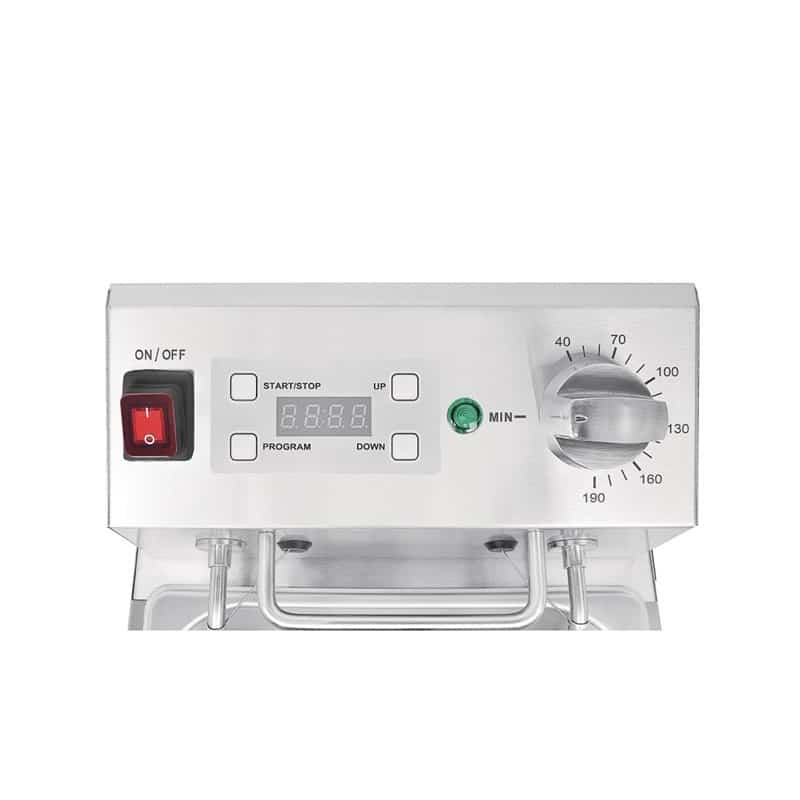 Friteuse simple avec minuterie 2,8 kW capacité d'huile 5 L – Image 6