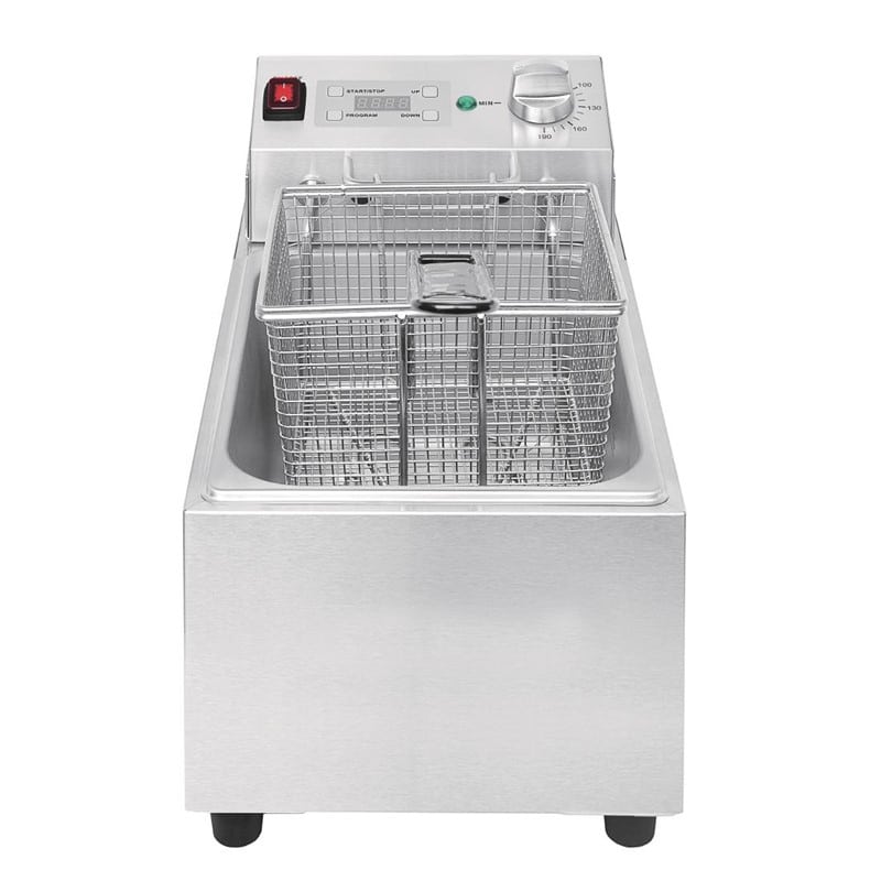 Friteuse simple avec minuterie 2,8 kW capacité d'huile 5 L – Image 2