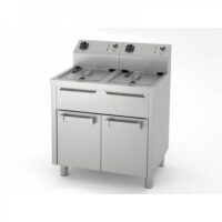 Friteuse électrique, 15 L + 15 L, série 750, sur placard