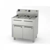 Friteuse électrique, 10 L + 10 L, série 600, sur placard
