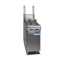 Friteuses électriques avec programmateur et relevage automatique des paniers 380 V triphasé capacité 22 L