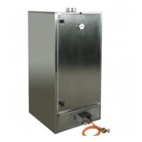 Fumoir 'FM2-70/85' pour viande et poisson à gaz en acier inoxydable 7 niveaux