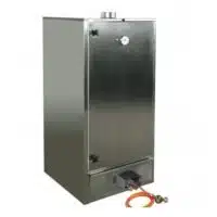 Fumoir 'FM2-70/85' pour viande et poisson à gaz en acier inoxydable 7 niveaux
