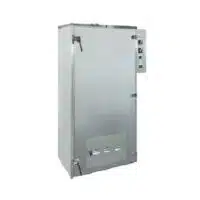 Fumoir pour viande et poisson à gaz professionnel, double parois, en acier inoxydable