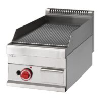 Plaque lisse chromée gaz