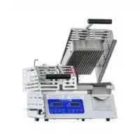 Grill à contact lisse avec double presses