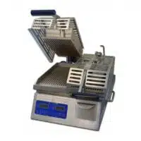 Grill à contact lisse avec simple presse