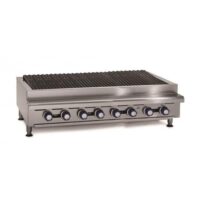Grill charcoal à gaz pour comptoir largeur 1524mm