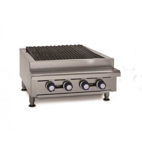 Grill Charcoal à gaz pour comptoir largeur 610mm