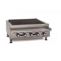 Grill charcoal à gaz pour comptoir largeur 762mm