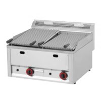 Grill charcoal gaz modèle double profondeur 600 mm