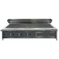 Grill haut rendement au gaz technologie largeur 170cm