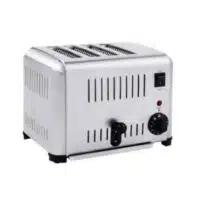 Grille pain en inox, 4 toast, 1.8 kW