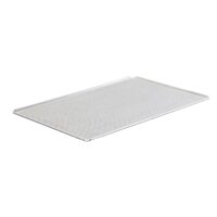 Plaque pâtissière aluminium perforée 600 x 400 mm