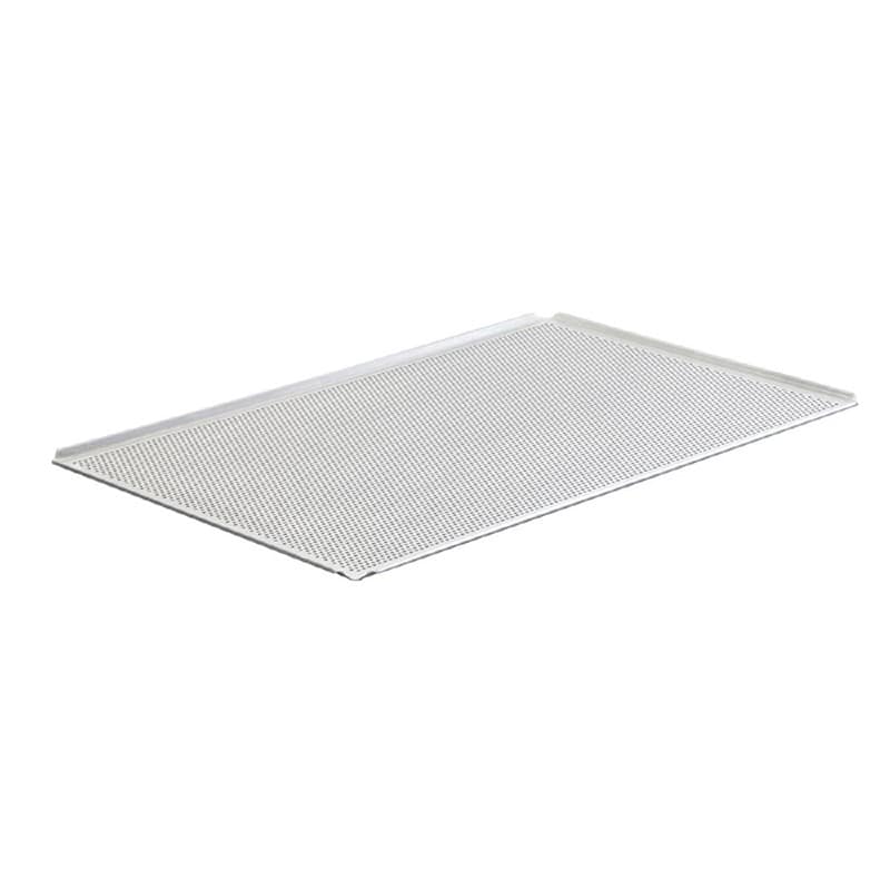 Plaque pâtissière aluminium perforée 600 x 400 mm