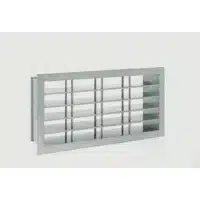 Guichet à alvéoles sur mesure en acier inoxydable (une pièce d'alvéole)