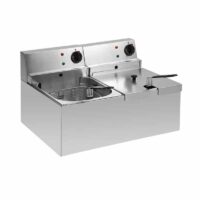 Friteuse électrique 2 x 4 L