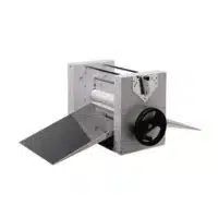 Laminoir manuel à poser sur table en laquée blanc largeur de travail 400 mm