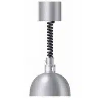 Lampe chauffante avec cordon retractable - Gris Brillant