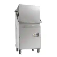 Lave vaisselle à capot panier carré 500 x 500 mm avec adoucisseur, monophasé