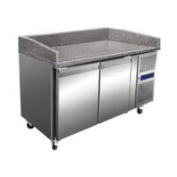 Meuble à pizza, gamme compact, 2 portes, 390 L