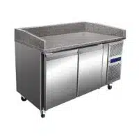 Meuble à pizza, gamme compact, 2 portes, 390 L