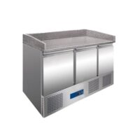 Meuble à pizza, gamme compact, 3 portes, 370 L