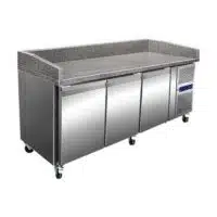 Meuble à pizza, gamme compact, 3 portes, 580 L