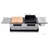Plancha induction et grill en fonte 280 x 560 mm