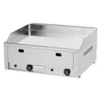 Plaque à snacker double gamme snack gaz longueur 660 mm